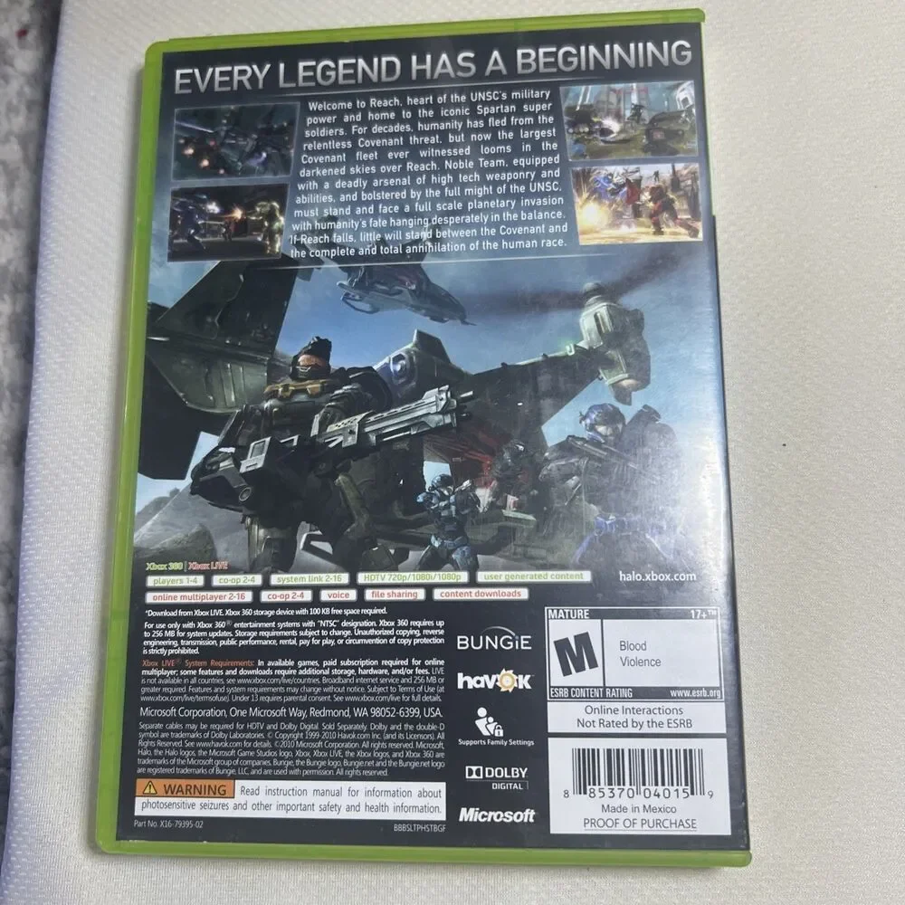 Halo Reach - Microsoft‎ Xbox 360